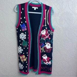 Celebrate Together Christmas Sweater Vest M very good condition